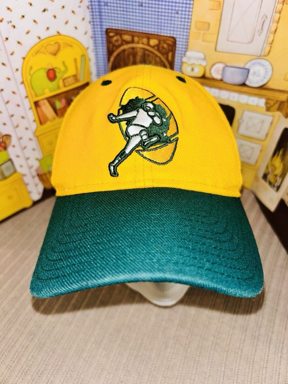 Reebok Gridiron Green Bay Packers Bart Starr 15 Players Inc Vintage Hat Cap OSFA